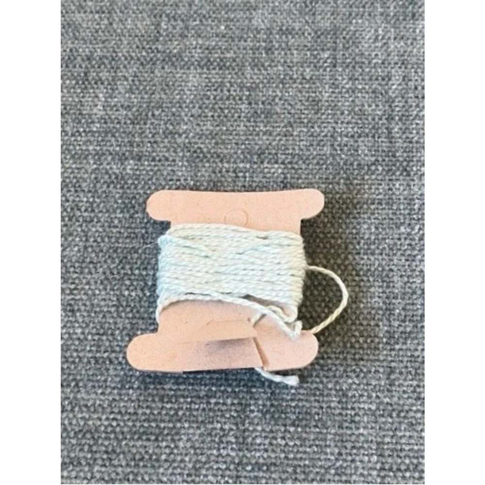 Blue Needlepoint Thread Yarn